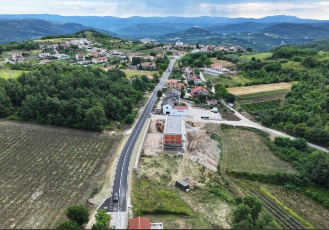 Nastavlja se izvanredno održavanje županijske ceste ŽC 5041 na dionici Vižinada – Kaštelir