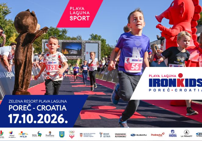 IRONKIDS KAO UVERTIRA U PLAVA LAGUNA IRONMAN 70.3 POREČ