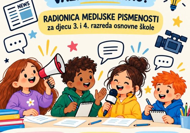 Povodom Dječjeg tjedna 2026. Mala novinarska redakcija DND-a Poreč započinje s jesenskim ciklusom radionica! 
