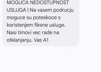 Poteškoće s A1 uslugama u Poreču: obavijest stigla tek nakon šest i pol sati