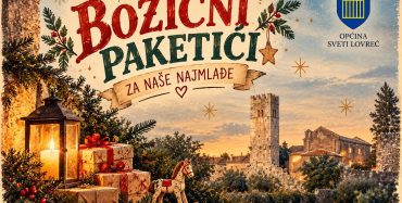 Božićni poklon-paketići za djecu s područja Općine Sv. Lovreč