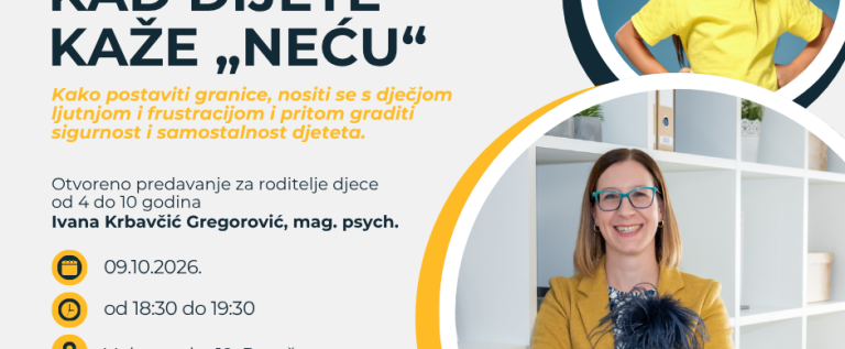 Kad dijete kaže NECU_otvoreno predavanje