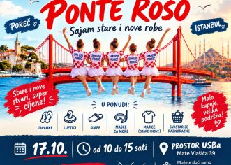 Poreč dobiva svoj „Ponte Rošo”: Pronađite nešto za sebe i pomozite mladim plesačicama do Svjetskog prvenstva!