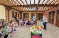 Dječji tjedan započeo posjetom vrtiću u Vižinadi