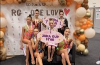 Novi nastupi i medalje za ritmičarke KREG Galatea u Mariboru
