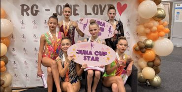 Novi nastupi i medalje za ritmičarke KREG Galatea u Mariboru